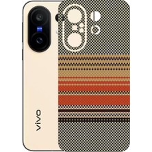 Kapps Vivo X200 Fe ile Uyumlu Rainbow Serisi Premium Arka Kapak Kaplama(Kenarlar Yoktur!)