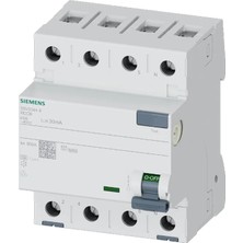 Siemens 5SV3324-4 - 40A 30MA Tip Sı Kaçak Akım Koruma Rölesi