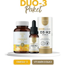 Erbatab Duo Paketi 3 Omega -D3k2 Damla