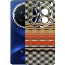 Kapps Vivo X200 Pro ile Uyumlu Rainbow Serisi Premium Arka Kapak Kaplama(Kenarlar Yoktur!)