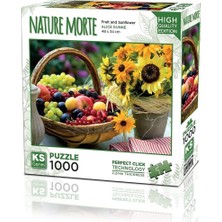 Trendy Pazars 20775 Puzzle 1000 Frui̇t And Sunflower 12227
