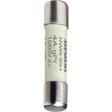 Siemens 3NW6004-1 10X38 mm 4A Silindirik Sigorta