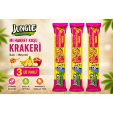 Jungle Ballı Meyveli Muhabbet Kuşu Krakeri 30 gr Çoklu Paket Seçenekleri
