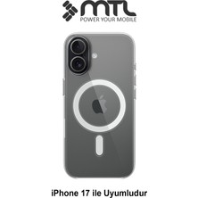Mtl iPhone 17 Uyumlu Animasyonlu Şeffaf Magsafe Şarj Destekli Sararmayan Sert Origin Kılıf
