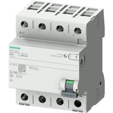 Siemens 5SV3342-4 - 25A 30MA Tip Sı 4p Kaçak Akım Koruma Rölesi
