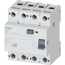 Siemens 5SV3648-6 - 100A 300MA Tip A 4p Kaçak Akım Koruma Rölesi