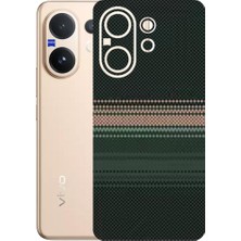 Kapps Vivo V60 5g ile Uyumlu Rainbow Serisi Premium Arka Kapak Kaplama(Kenarlar Yoktur!)
