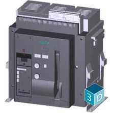 Siemens 3WT8322-5AA00-0AA2 - 3200A 66KA Açık Tip Sabit 3 Kutup Tmş