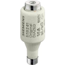 Siemens 5SB251 - 10A Diazed Porselen Sigorta