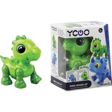 Sil 88592 Silverlit Sesli ve Işıklı Elektronik Robot Dino Heads Up-Necotoys
