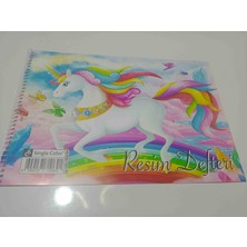 Single Color Resim Defteri A4 ebatında
