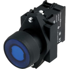 Siemens 3SB6160-4AL11-1NA0 - 22MM 1no+1no Mandal Butonlar Metal Kalıcı 1-0-2