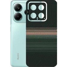 Kapps Xiaomi 14 ile Uyumlu Rainbow Serisi Premium Arka Kapak Kaplama(Kenarlar Yoktur!)