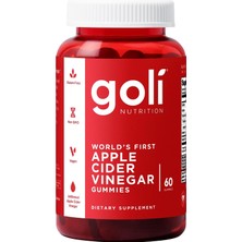 Goli Apple Cider Vinegar (Elma Sirkesi) Gummies - Worlds First Acv Gummy With Vitamin B12, Beetroot & Pomegranate - Vegan, Non-Gmo, Gluten-Free