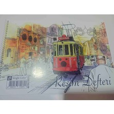 Single Color Resim Defteri A4 ebatında
