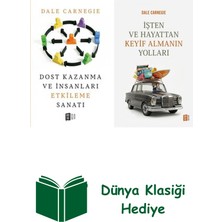 Mona Dale Carnegie 2 Kitap Seti + Dünya Klasiği Hediye