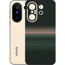 Kapps Vivo X200 Fe ile Uyumlu Rainbow Serisi Premium Arka Kapak Kaplama(Kenarlar Yoktur!)