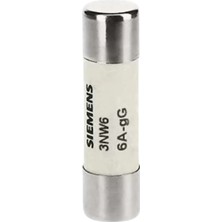 Siemens 3NW6001-1 - 10X38MM 6A Kartuş Sigorta