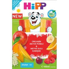 Hipp Organik Meyve Püreli ve Meyve Sulu Karışım 400 ml