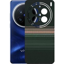 Kapps Vivo X200 Pro ile Uyumlu Rainbow Serisi Premium Arka Kapak Kaplama(Kenarlar Yoktur!)