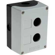 Siemens 3SU1802-0AA00-0AB1 - Plastik Boş Kutu 2 Delikli