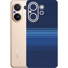 Kapps Vivo V60 5g ile Uyumlu Rainbow Serisi Premium Arka Kapak Kaplama(Kenarlar Yoktur!)