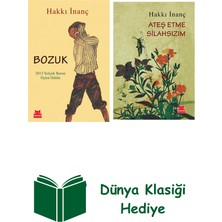 Kırmızı Kedi Yayınevi Hakkı Inanç 2 Kitap Seti + Dünya Klasiği Hediye