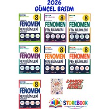 Fenomen Yayıncılık 8.sınıf Fen Bilimleri Fasikül Seti 7 Fasikül Zamansız Ajanda Hediyeli