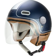 Cgm 191V Pıx Vıntage Blu Argento Satinato Lunga / M