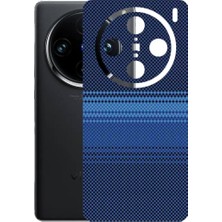 Kapps Vivo X100 Pro ile Uyumlu Rainbow Serisi Premium Arka Kapak Kaplama(Kenarlar Yoktur!)