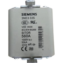Siemens 3NE3335 560A 2 Boy Sitor Nh Bıçaklı Sigorta