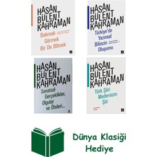 Kapı Yayınları Hasan Bülent Kahraman 4 Kitap Seti + Dünya Klasiği Hediye