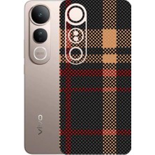 Kapps Vivo V50 Lite ile Uyumlu Rainbow Serisi Premium Arka Kapak Kaplama(Kenarlar Yoktur!)