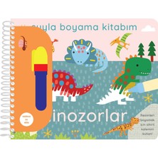 İndigo Kitap Suyla Boyama Kitabım - Dinozorlar