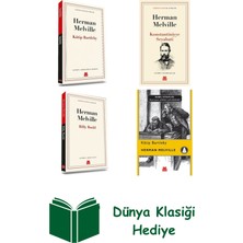 Kırmızı Kedi Yayınevi Herman Melville 4 Kitap Seti + Dünya Klasiği Hediye