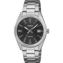Casio UTP-1302PD-1AVDF Quartz Çelik Gri Siyah Kadran 35 mm Erkek Kol Saati