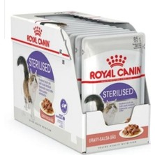 Royal Canin Gravy Kısırlaştırılmış Islak Kedi Maması 12X85 gr