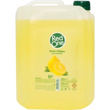 Meks Red One Ekstra Ferah 80 Derece 5000 ml Limon Kolonyası