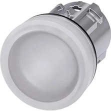 Siemens 3SU1051-6AA60-0AA0 - 22MM Metal Beyaz Sinyal Lambası Kafası