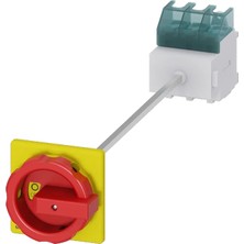Siemens 3LD2514-0TK53 63A 3p Sarı-Kırmızı Dipten Acil Stop Şalteri