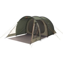 Easy Camp Galaxy 400 Rustic, Yeşil Blackroom 12M² & 4 Kişilik Yüksek Aile Çadırı