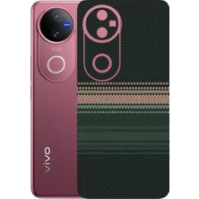 Kapps Vivo V50 5g ile Uyumlu Rainbow Serisi Premium Arka Kapak Kaplama(Kenarlar Yoktur!)