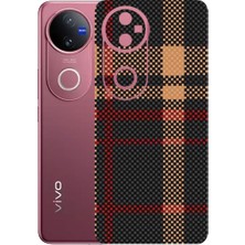 Kapps Vivo V50 5g ile Uyumlu Rainbow Serisi Premium Arka Kapak Kaplama(Kenarlar Yoktur!)