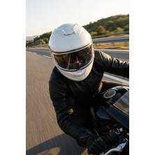 Caspiano Vento Premium Çene Açılır Kask Güneş Vizörlü Candy Parlak Ece 22.06 Sertifikalı