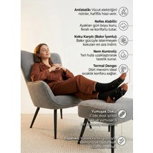 Rose Miracle Copper Touch Bakır Iplikli Antistatik Koku Karşıtı Premium Çorap