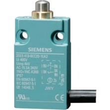 Siemens 3SE5413-0CC20-1EA2 - 30MM Dikey Buton 1no+1nc Metal Nihayet Şalteri