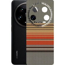 Kapps Xiaomi 14 Ultra ile Uyumlu Rainbow Serisi Premium Arka Kapak Kaplama(Kenarlar Yoktur!)