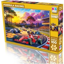Ks Puzzle 31505 Formula Racıng 100 Parça Puzzle