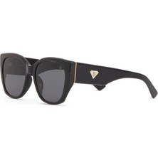 Blancia Milano Bc 1302 C1 Cat Eye Siyah Kadın Güneş Gözlüğü