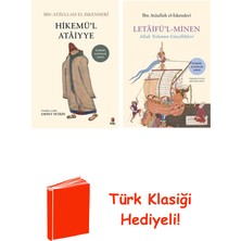 Kapı Yayınları Ibn Ataullah El-Iskenderi 2 Kitap Seti + Türk Klasiği Hediye